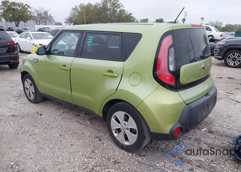 2016 Kia Soul Base z USA, uszkodzony, nr VIN KNDJN2A23G7872336